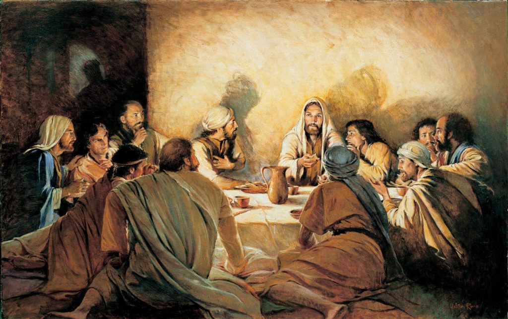 The Last Supper With Jesus Christ
